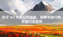 武汉 SEO 外包公司排名，洞察市场行情，把握行业趋势