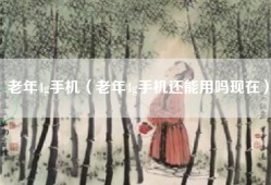 老年4g手机（老年4g手机还能用吗现在）